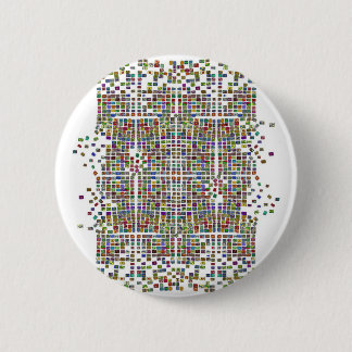 Badge Rond 5 Cm le motif cassé 3 a offert