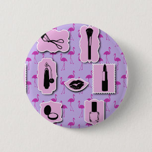 Badge Rond 5 Cm Le Motif du logo cosmétique