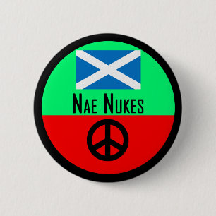 Badge Rond 5 Cm Le NAE détruit l'insigne écossais d'Indy de