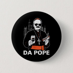 Badge Rond 5 Cm Le Pape de l'Amérique Leo Xiv