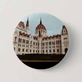 Badge Rond 5 Cm Le Parlement hongrois, Budapest, Hongrie