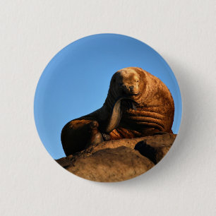 Badge Rond 5 Cm Le penseur