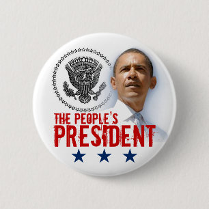 Badge Rond 5 Cm Le président des personnes