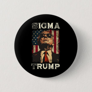 Badge Rond 5 Cm Le président Donald Trump - Sigma Trump