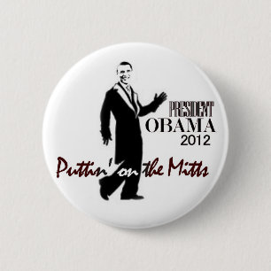 Badge Rond 5 Cm Le Président Obama devient luxueux
