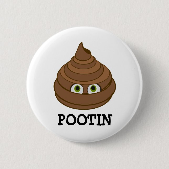 Badge Rond 5 Cm Le président russe Vladimir Poutine (Devant)