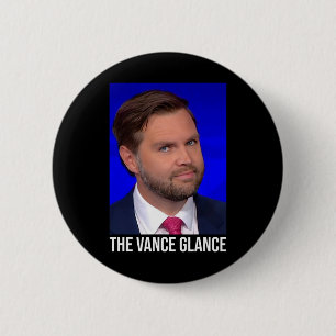 Badge Rond 5 Cm Le Regard Vance - Drôle Jd Vance