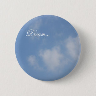 Badge Rond 5 Cm Le rêve opacifie le bouton