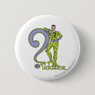 Badge Rond 5 Cm Le Riddler & Logo Green
