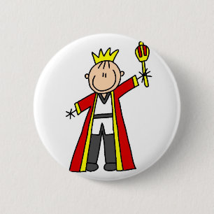 Badge Rond 5 Cm Le Roi royal Button