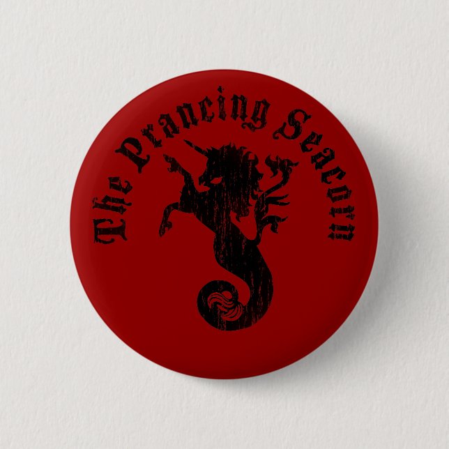 Badge Rond 5 Cm Le Seacorn caracolant (Devant)