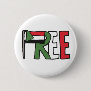 Badge Rond 5 Cm Le Soudan libre