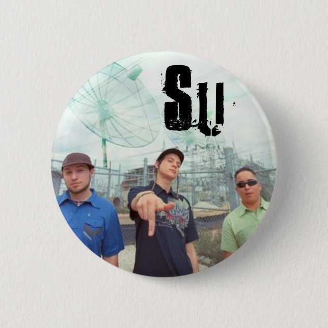 Badge Rond 5 Cm Le SU se boutonnent (Devant)