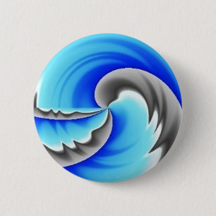 Badge Rond 5 Cm Le tapis de souris surfe