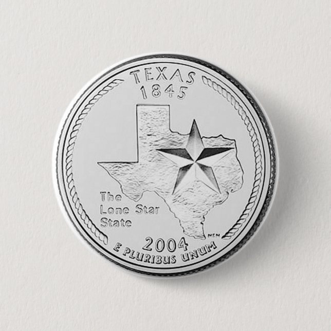 Badge Rond 5 Cm Le Texas (Devant)