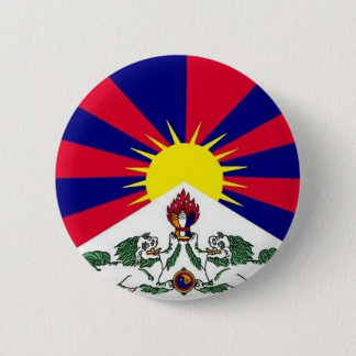 Badge Rond 5 Cm le Thibet