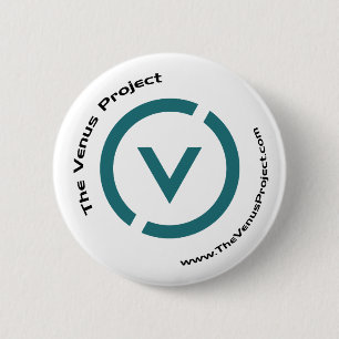 Badge Rond 5 Cm Le V