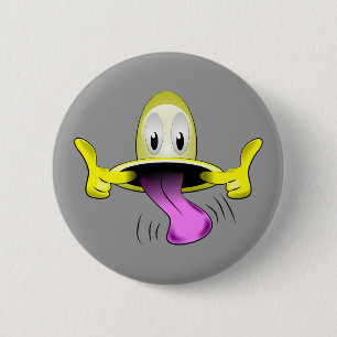 Badge Rond 5 Cm Le visage taquinent