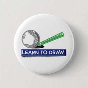 Badge Rond 5 Cm Learn to Draw