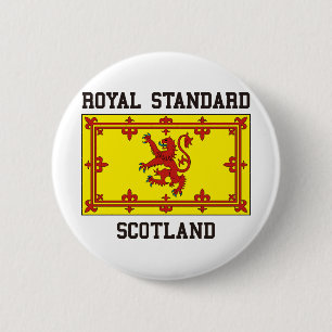 Badge Rond 5 Cm L'Ecosse standard royale