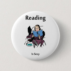 Badge Rond 5 Cm Lecture