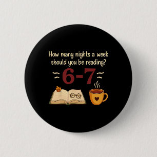 Badge Rond 5 Cm Lecture Amusante 67 Six Sept Mème Professeur d'Ang
