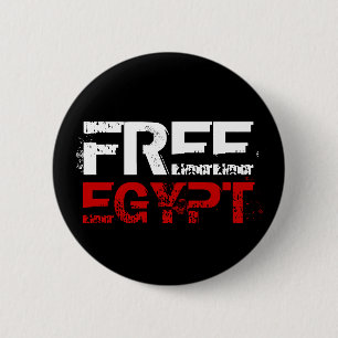 BADGE ROND 5 CM L'EGYPTE LIBRE