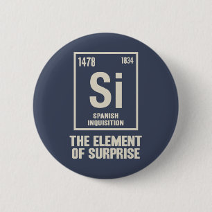 Badge Rond 5 Cm L'élément espagnol