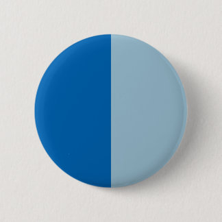 Badge Rond 5 Cm Lemonade bleue électrique et ton duo Aquamarine