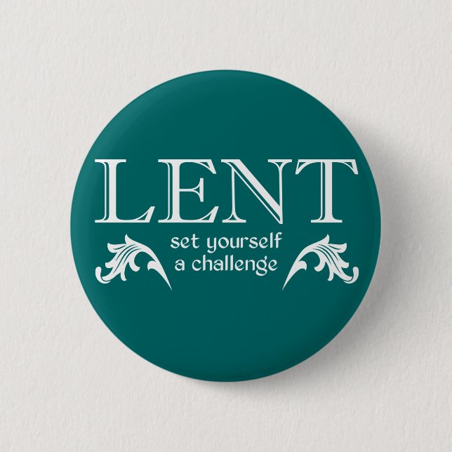 Badge Rond 5 Cm Lent - Relevez-vous un défi (Devant)