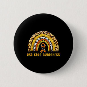 Badge Rond 5 Cm Léopard Arc-En-Ciel Rsd Crps Guerrier