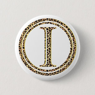 Badge Rond 5 Cm léopard I