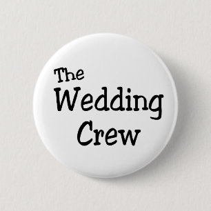 Badge Rond 5 Cm L'équipage Mariage