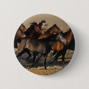 Badge Rond 5 Cm Les Arabes courent dans le désert
