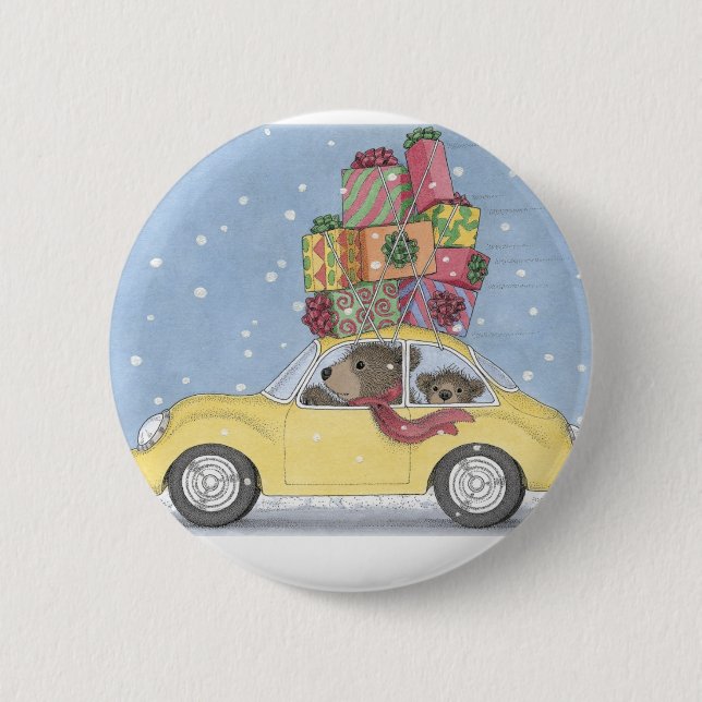 Badge Rond 5 Cm Les boutons de Gruffies® - de Pinback (Devant)