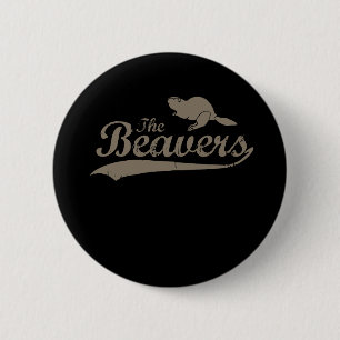 BADGE ROND 5 CM LES CASTORS