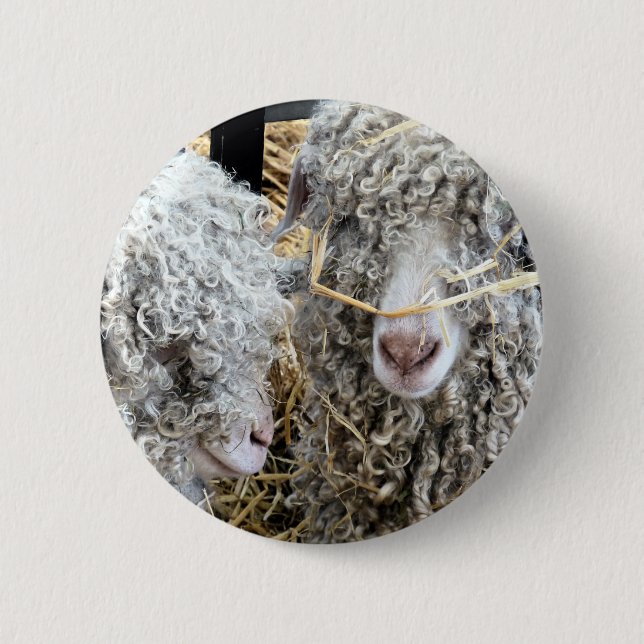 BADGE ROND 5 CM LES CHÈTES FRAÎCHES (Devant)