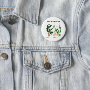 Badge Rond 5 Cm Les Choses Que Je Fais Dans Mon Temps De Rechange