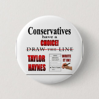 Badge Rond 5 Cm Les conservateurs ont un choix