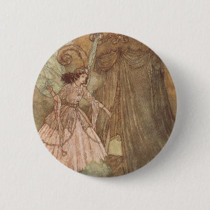 Badge Rond 5 Cm Les contes de fées de Dulac