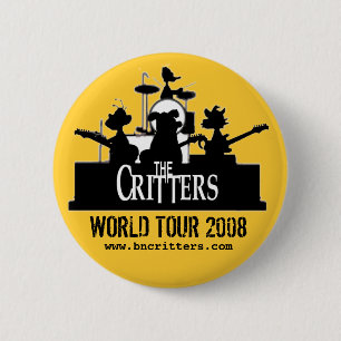 Badge Rond 5 Cm Les créatures ! boutons de concert