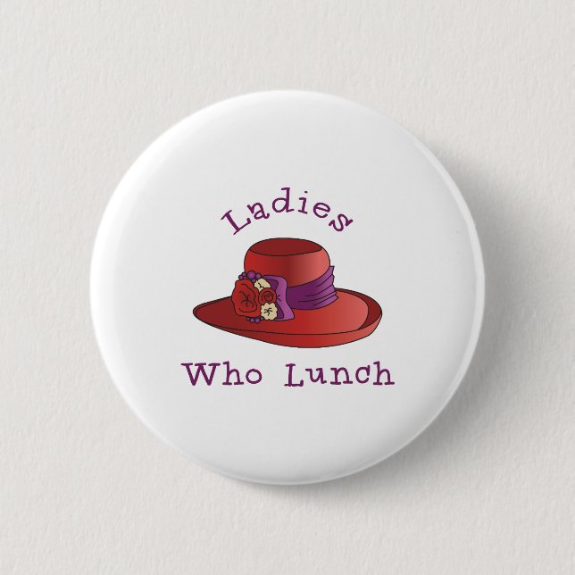 Badge Rond 5 Cm Les dames qui déjeunent (Devant)
