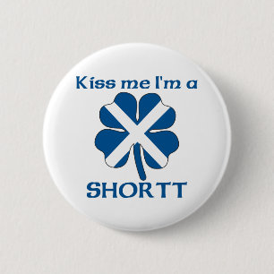 Badge Rond 5 Cm Les écossais personnalisés m'embrassent que je