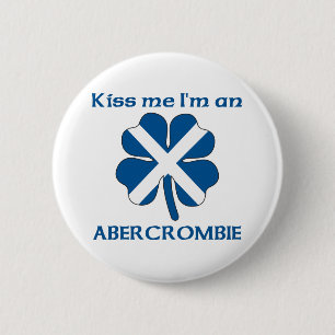 Badge Rond 5 Cm Les écossais personnalisés m'embrassent que je