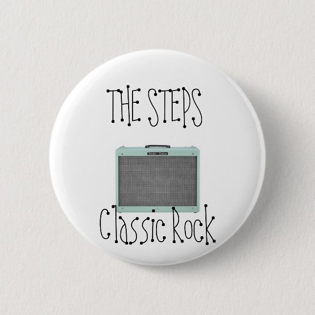 Badge Rond 5 Cm Les étapes (Devant)