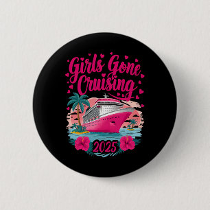 Badge Rond 5 Cm Les filles en croisière 2025 Vacances en croisière