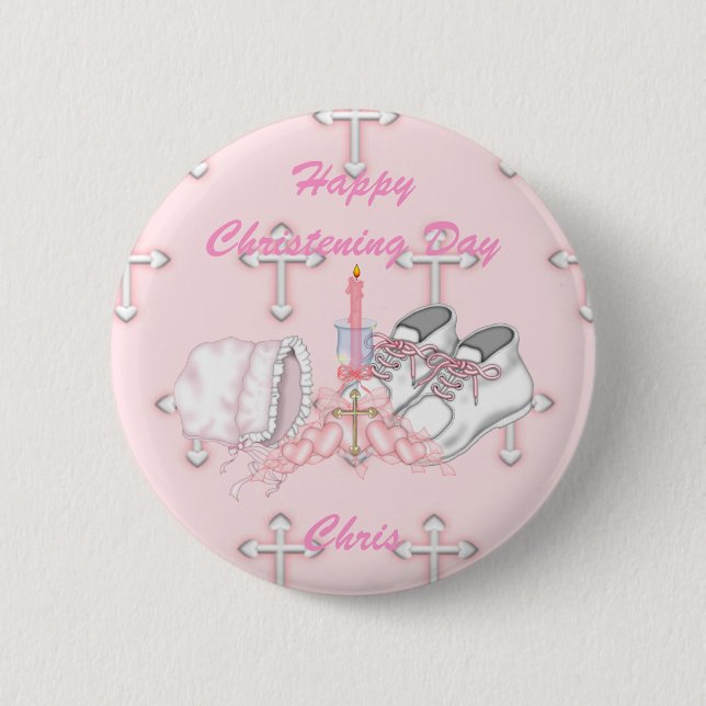 Badge Rond 5 Cm Les filles pleurent le désir (Devant)