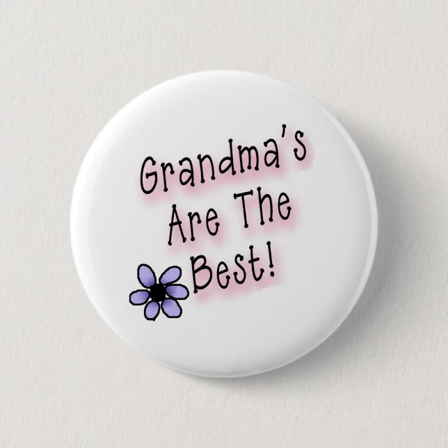 Badge Rond 5 Cm Les grand-mamans sont le meilleur (Devant)