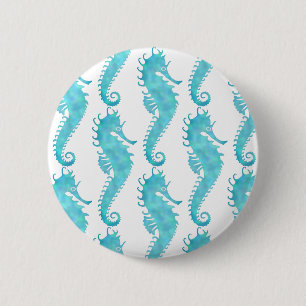 Badge Rond 5 Cm Les hippocampes