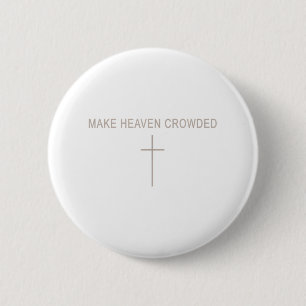 Badge Rond 5 Cm Les Hommes Font Le Ciel Encombré Le Minimaliste Ch